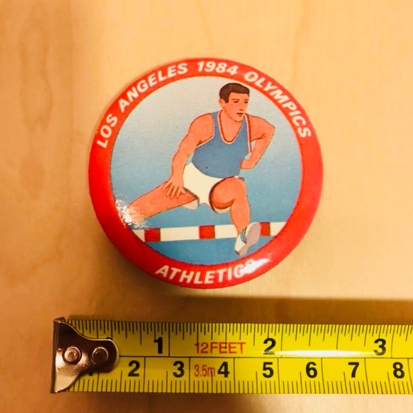Vintage Other - Vintage - 1984 Los Angeles Olympics Button